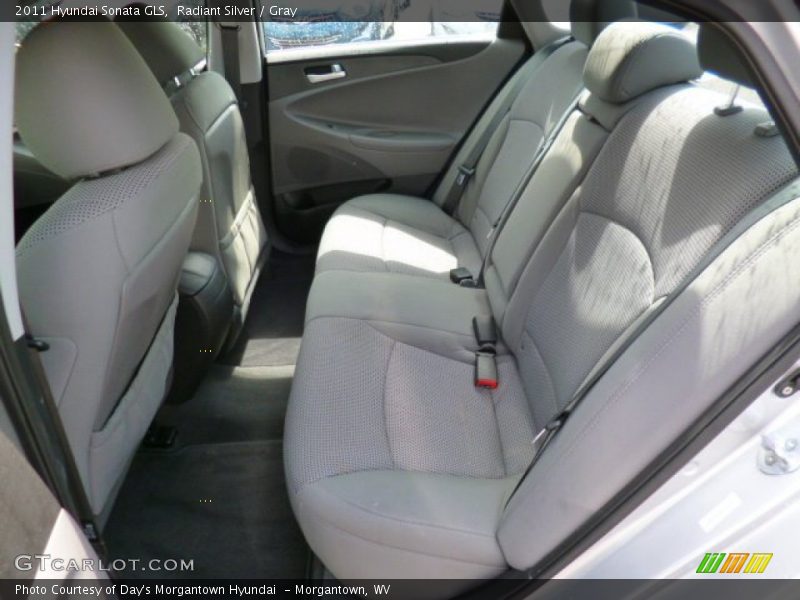 Radiant Silver / Gray 2011 Hyundai Sonata GLS
