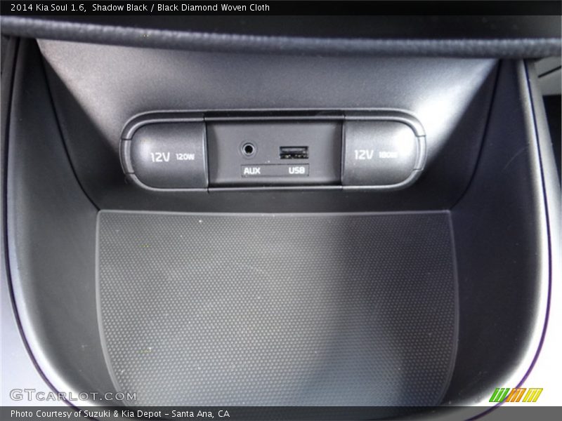 Shadow Black / Black Diamond Woven Cloth 2014 Kia Soul 1.6