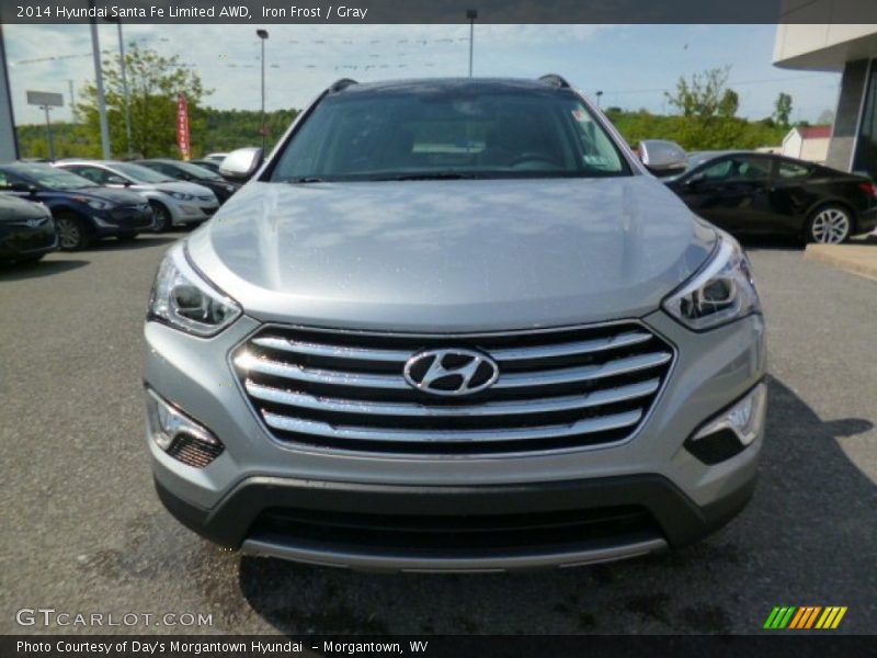 Iron Frost / Gray 2014 Hyundai Santa Fe Limited AWD