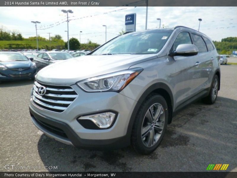 Iron Frost / Gray 2014 Hyundai Santa Fe Limited AWD
