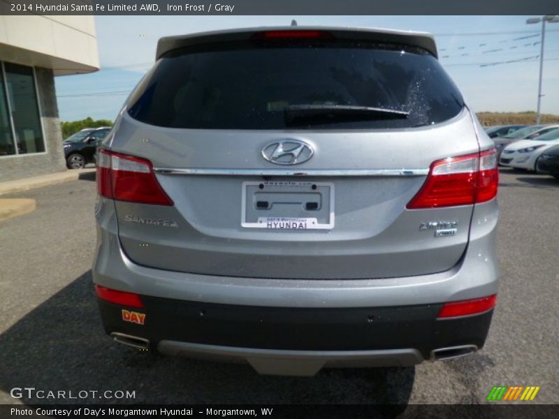 Iron Frost / Gray 2014 Hyundai Santa Fe Limited AWD