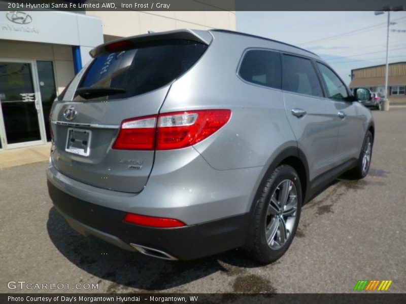 Iron Frost / Gray 2014 Hyundai Santa Fe Limited AWD