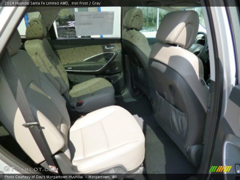 Iron Frost / Gray 2014 Hyundai Santa Fe Limited AWD