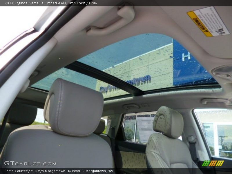 Iron Frost / Gray 2014 Hyundai Santa Fe Limited AWD