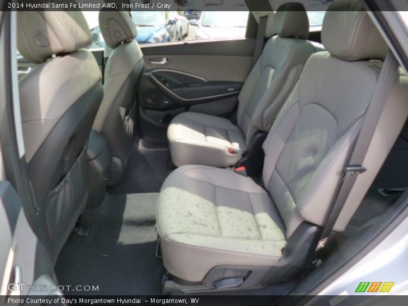 Iron Frost / Gray 2014 Hyundai Santa Fe Limited AWD