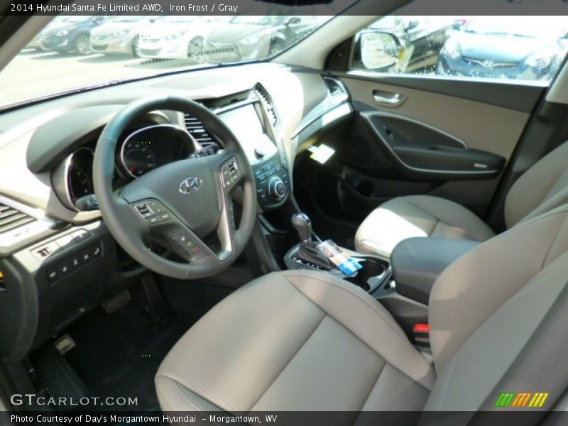 Iron Frost / Gray 2014 Hyundai Santa Fe Limited AWD