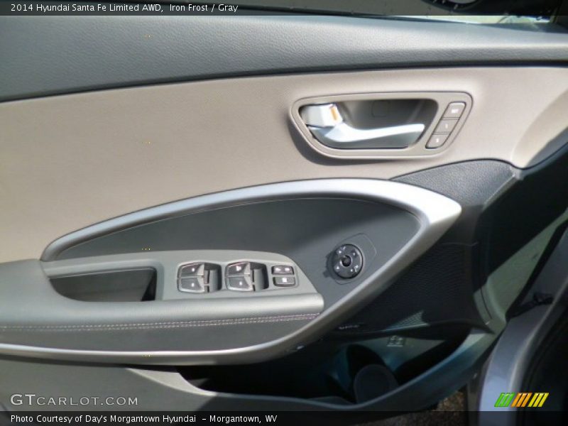 Iron Frost / Gray 2014 Hyundai Santa Fe Limited AWD