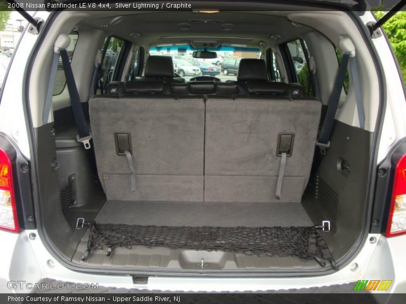 Silver Lightning / Graphite 2008 Nissan Pathfinder LE V8 4x4