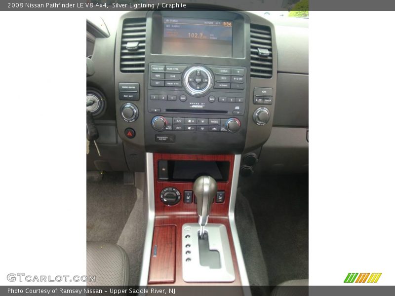 Silver Lightning / Graphite 2008 Nissan Pathfinder LE V8 4x4