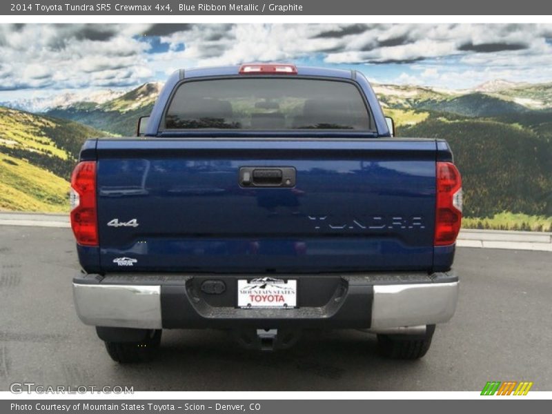Blue Ribbon Metallic / Graphite 2014 Toyota Tundra SR5 Crewmax 4x4