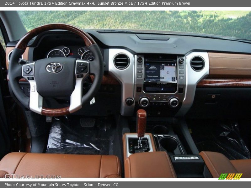 Sunset Bronze Mica / 1794 Edition Premium Brown 2014 Toyota Tundra 1794 Edition Crewmax 4x4