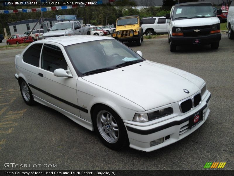 Alpine White / Black 1997 BMW 3 Series 318ti Coupe