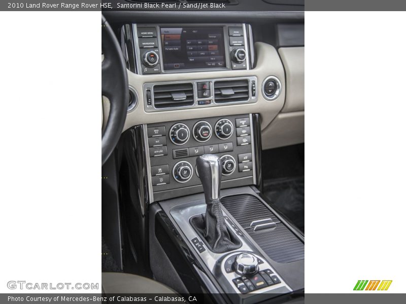 Santorini Black Pearl / Sand/Jet Black 2010 Land Rover Range Rover HSE
