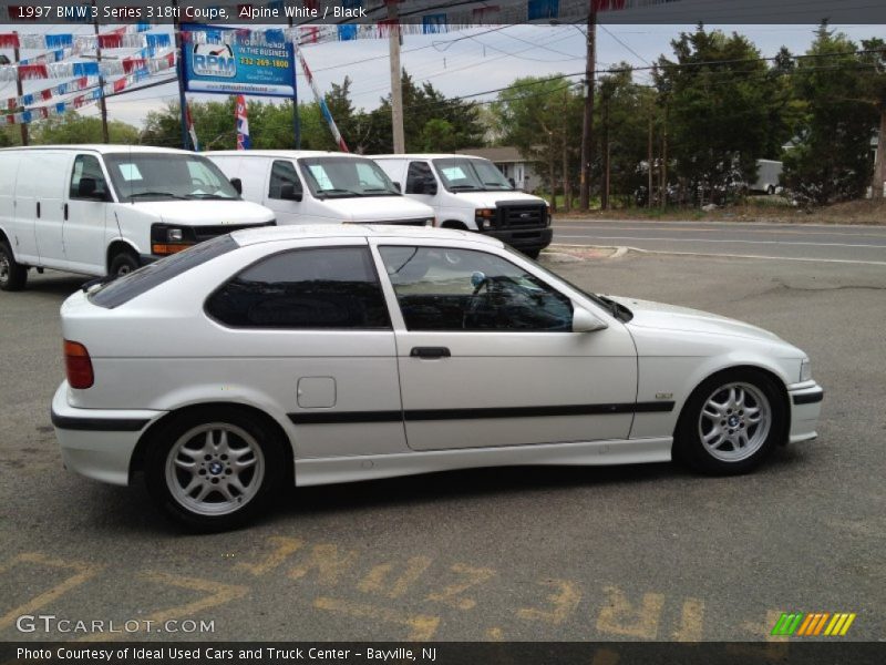 Alpine White / Black 1997 BMW 3 Series 318ti Coupe