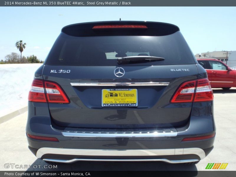 Steel Grey Metallic / Black 2014 Mercedes-Benz ML 350 BlueTEC 4Matic