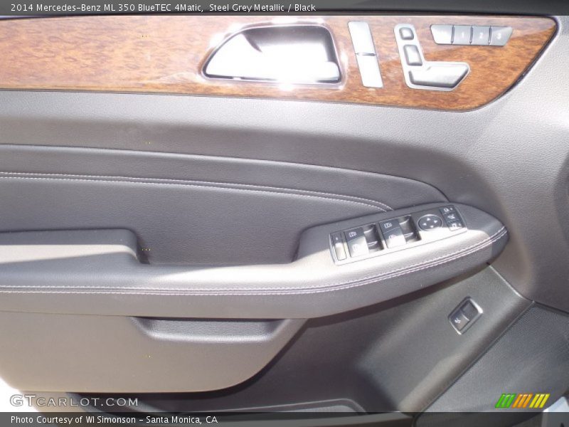 Steel Grey Metallic / Black 2014 Mercedes-Benz ML 350 BlueTEC 4Matic