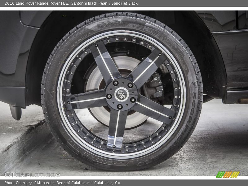 Santorini Black Pearl / Sand/Jet Black 2010 Land Rover Range Rover HSE