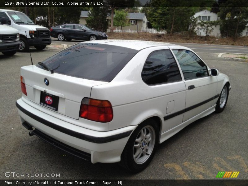 Alpine White / Black 1997 BMW 3 Series 318ti Coupe