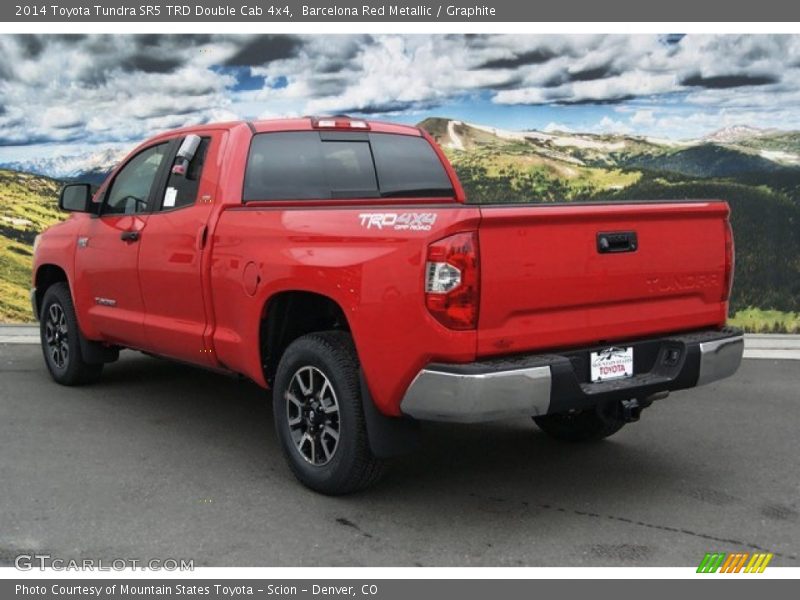 Barcelona Red Metallic / Graphite 2014 Toyota Tundra SR5 TRD Double Cab 4x4