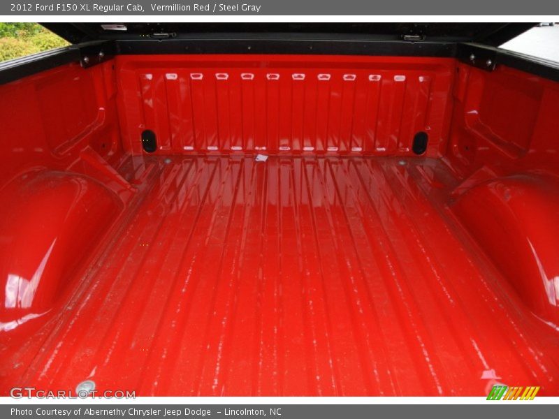 Vermillion Red / Steel Gray 2012 Ford F150 XL Regular Cab