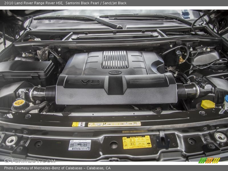 Santorini Black Pearl / Sand/Jet Black 2010 Land Rover Range Rover HSE