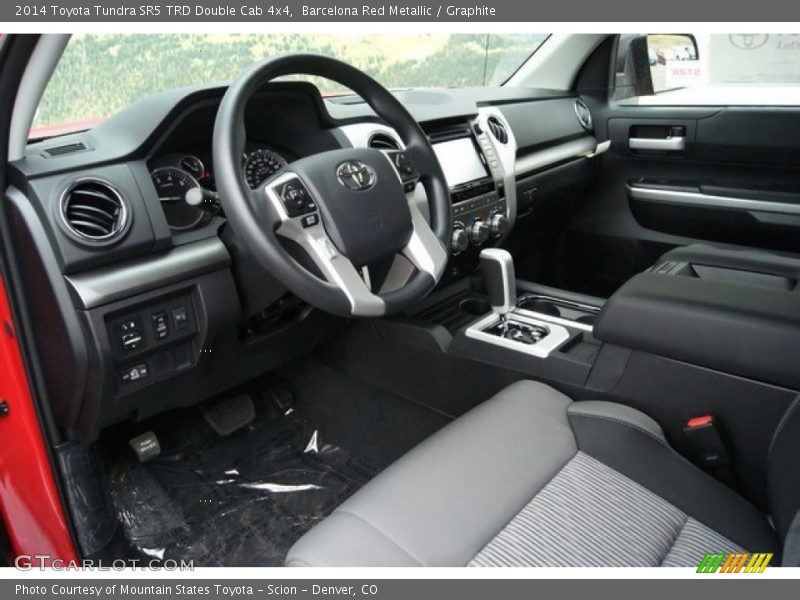 Barcelona Red Metallic / Graphite 2014 Toyota Tundra SR5 TRD Double Cab 4x4