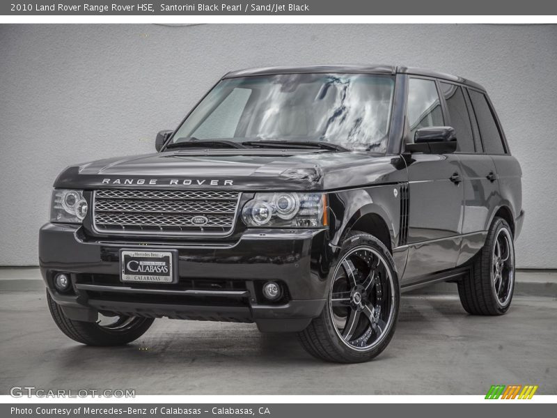 Santorini Black Pearl / Sand/Jet Black 2010 Land Rover Range Rover HSE