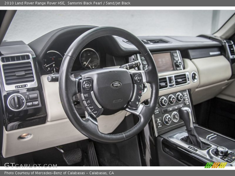 Santorini Black Pearl / Sand/Jet Black 2010 Land Rover Range Rover HSE