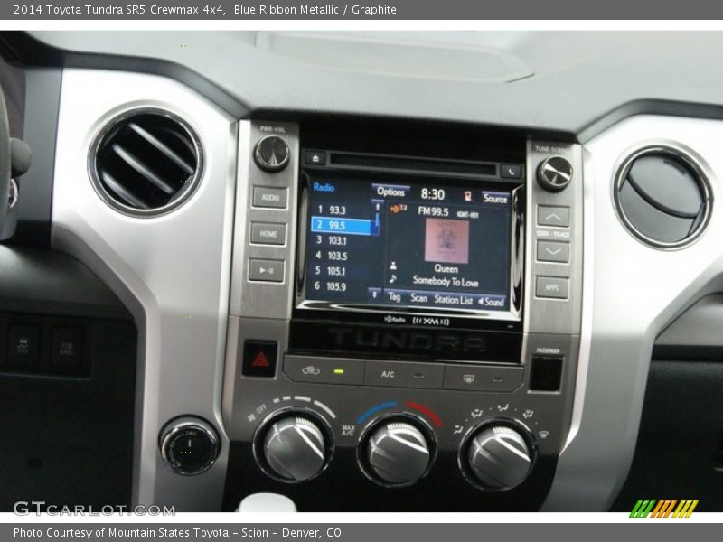 Blue Ribbon Metallic / Graphite 2014 Toyota Tundra SR5 Crewmax 4x4