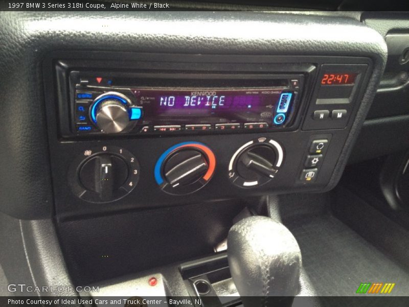 Alpine White / Black 1997 BMW 3 Series 318ti Coupe