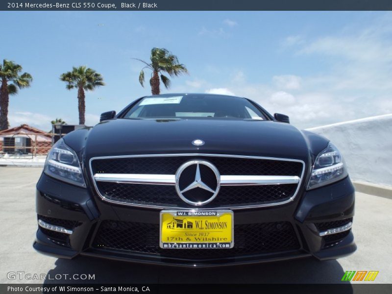 Black / Black 2014 Mercedes-Benz CLS 550 Coupe