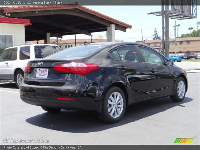 Aurora Black / Black 2014 Kia Forte LX
