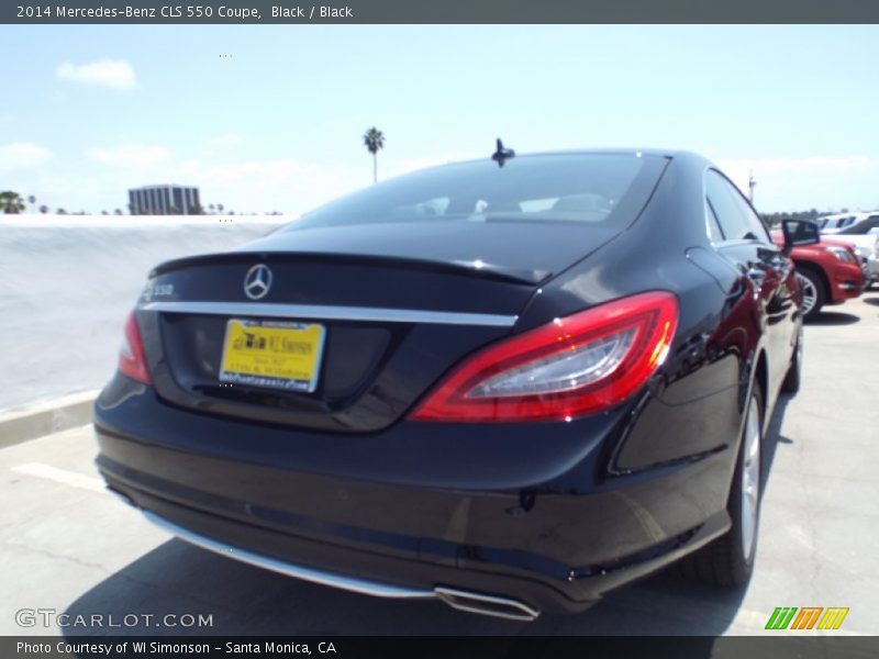 Black / Black 2014 Mercedes-Benz CLS 550 Coupe