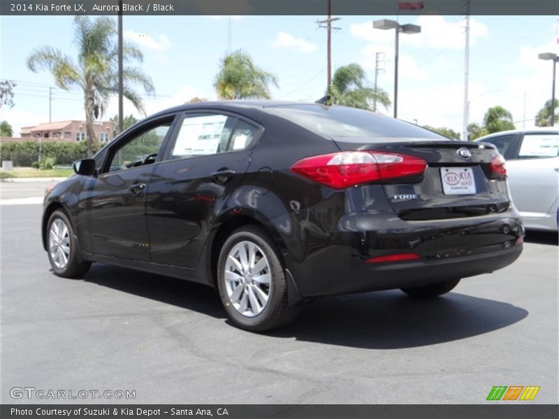 Aurora Black / Black 2014 Kia Forte LX
