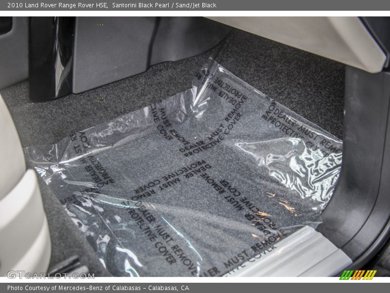 Santorini Black Pearl / Sand/Jet Black 2010 Land Rover Range Rover HSE