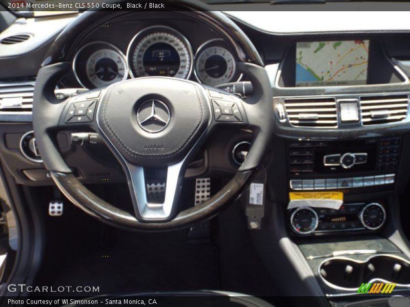Black / Black 2014 Mercedes-Benz CLS 550 Coupe