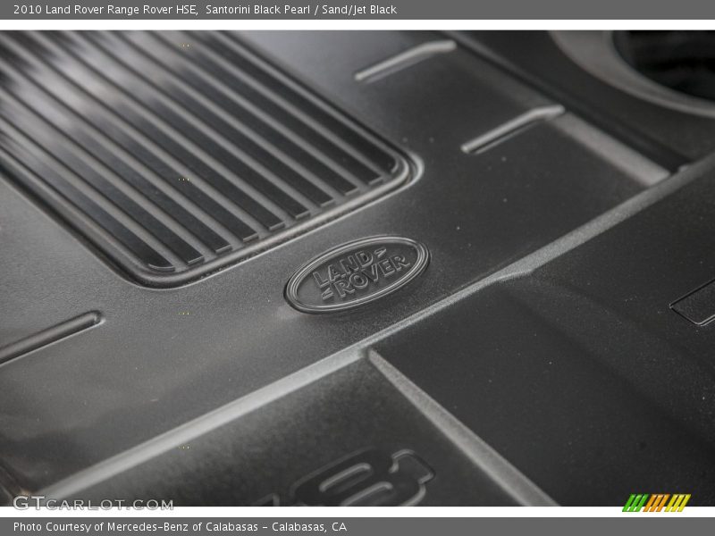 Santorini Black Pearl / Sand/Jet Black 2010 Land Rover Range Rover HSE