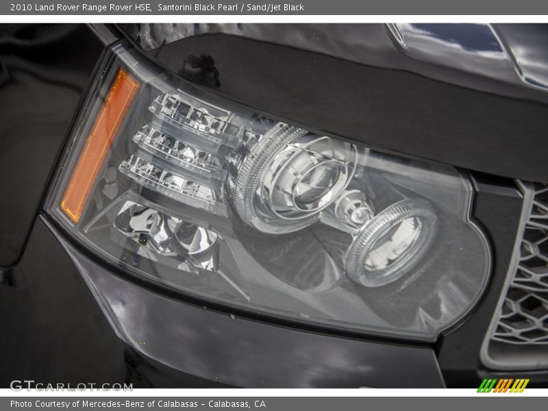 Santorini Black Pearl / Sand/Jet Black 2010 Land Rover Range Rover HSE
