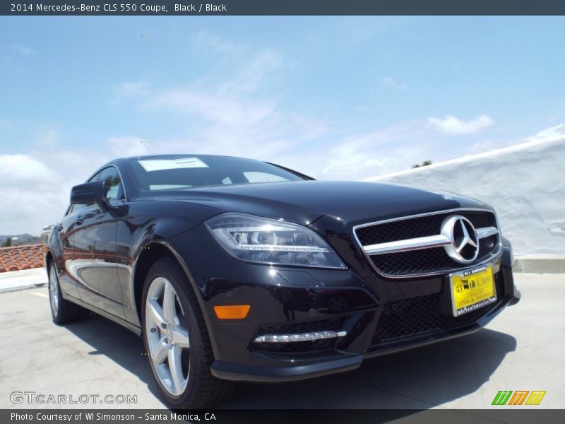 Black / Black 2014 Mercedes-Benz CLS 550 Coupe