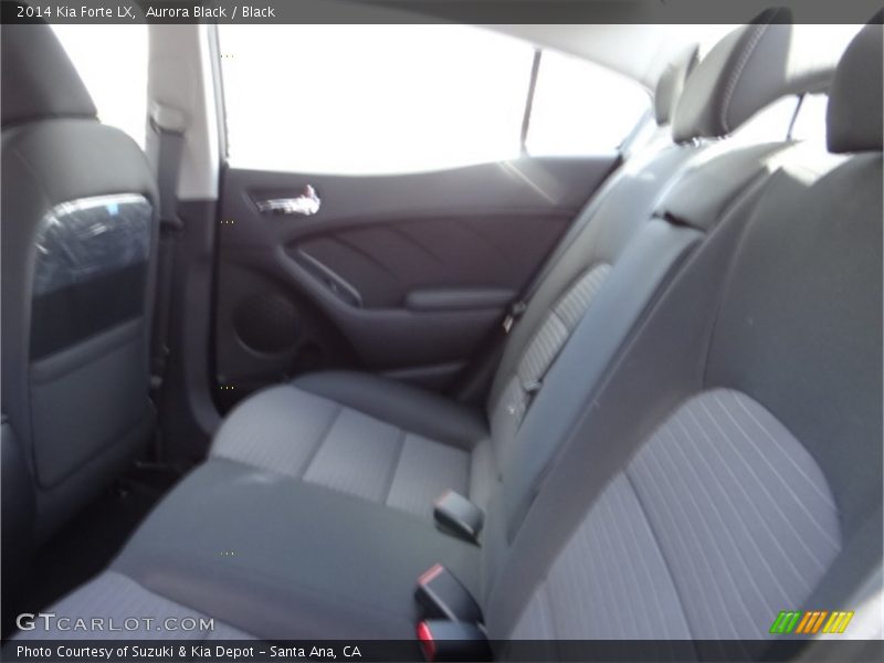 Aurora Black / Black 2014 Kia Forte LX