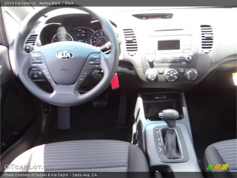 Aurora Black / Black 2014 Kia Forte LX