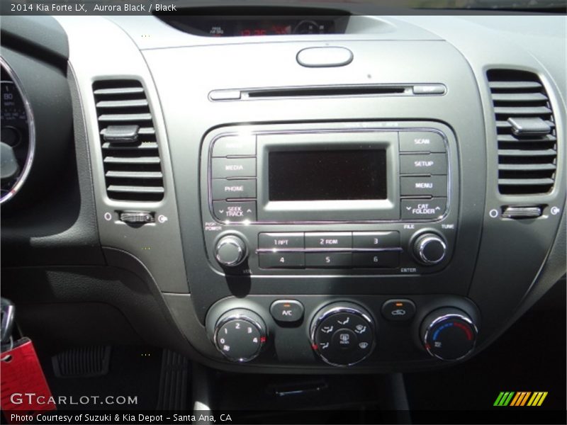 Aurora Black / Black 2014 Kia Forte LX