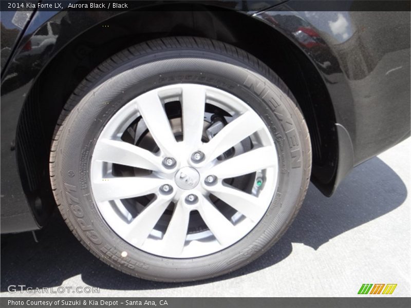 Aurora Black / Black 2014 Kia Forte LX