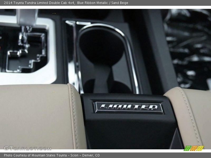 Blue Ribbon Metallic / Sand Beige 2014 Toyota Tundra Limited Double Cab 4x4