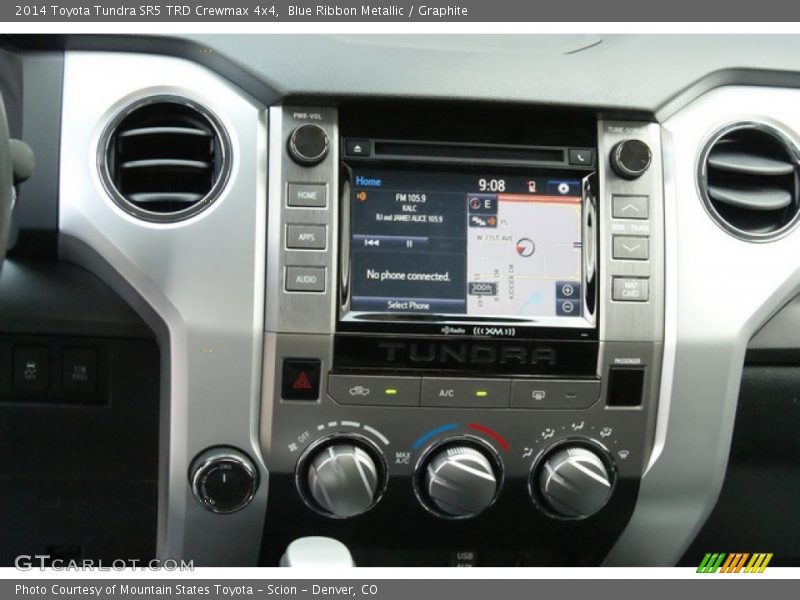 Blue Ribbon Metallic / Graphite 2014 Toyota Tundra SR5 TRD Crewmax 4x4