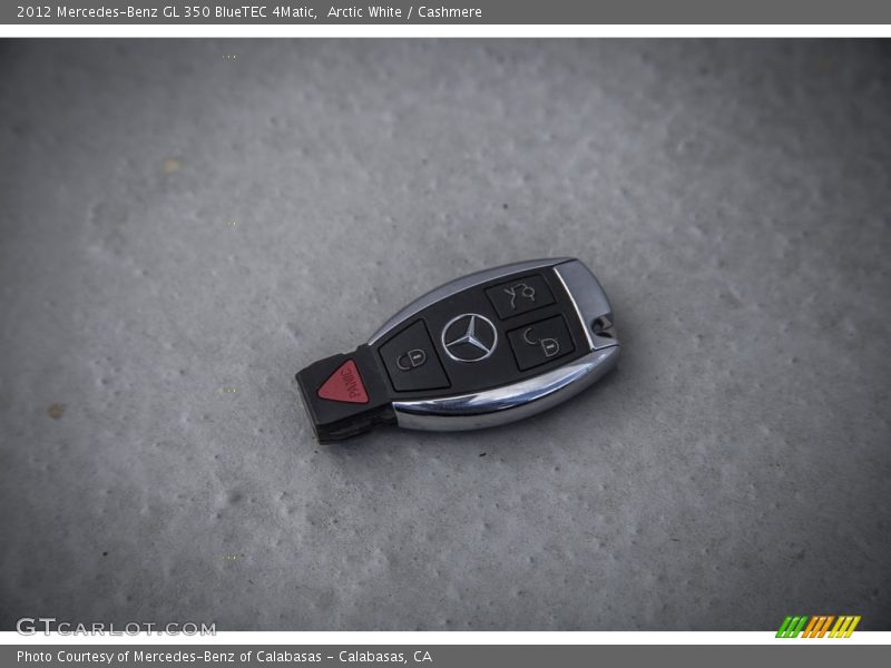 Keys of 2012 GL 350 BlueTEC 4Matic