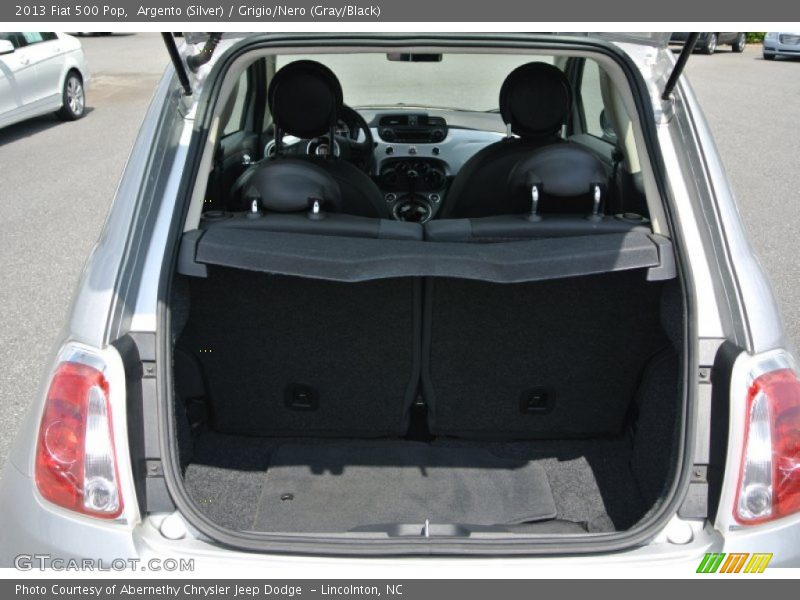 Argento (Silver) / Grigio/Nero (Gray/Black) 2013 Fiat 500 Pop