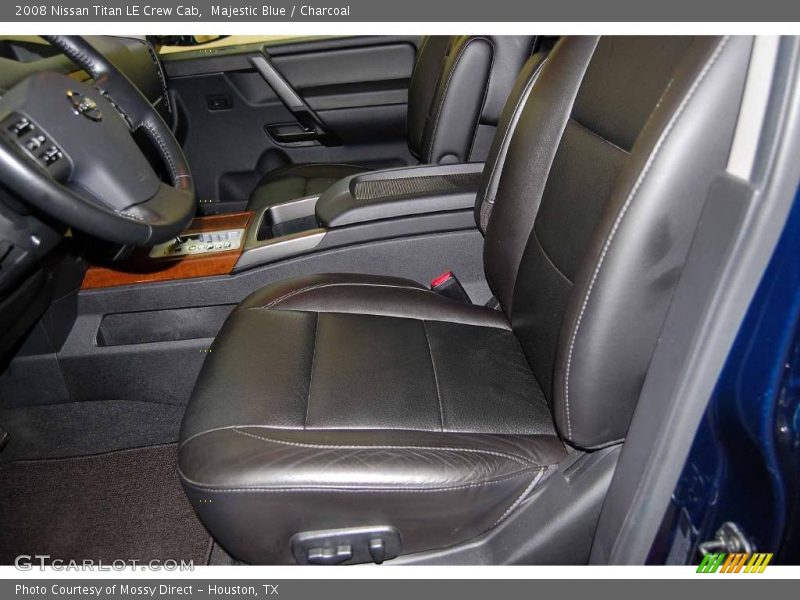 Majestic Blue / Charcoal 2008 Nissan Titan LE Crew Cab