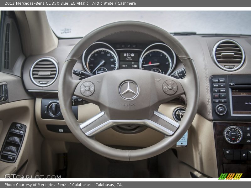  2012 GL 350 BlueTEC 4Matic Steering Wheel