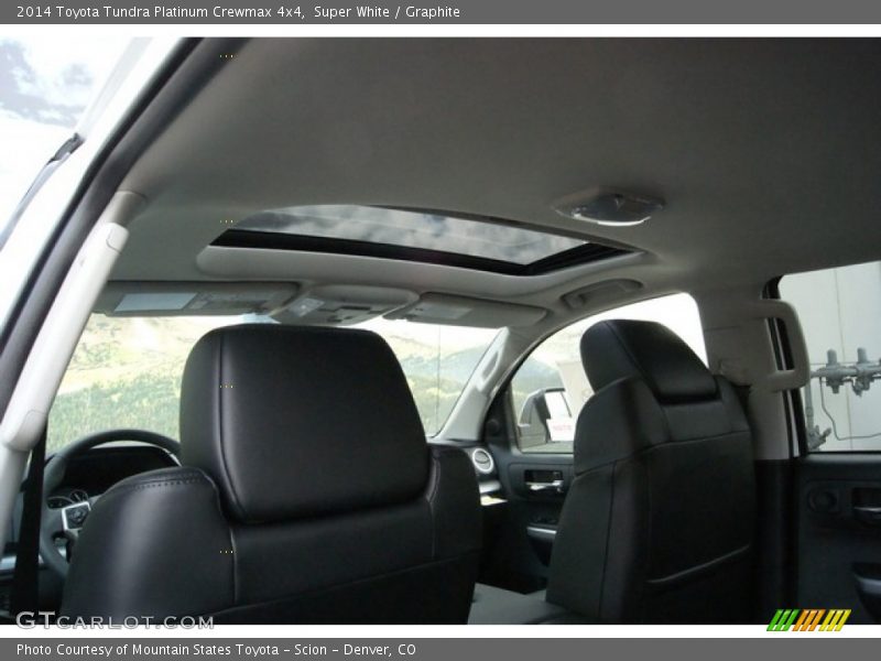 Super White / Graphite 2014 Toyota Tundra Platinum Crewmax 4x4